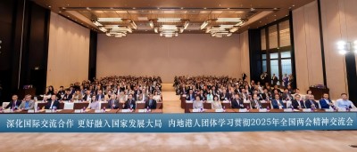 深化合作，融入大局 | 我会会员参与内地港人团体学习贯彻2025年全国两会精神交流会